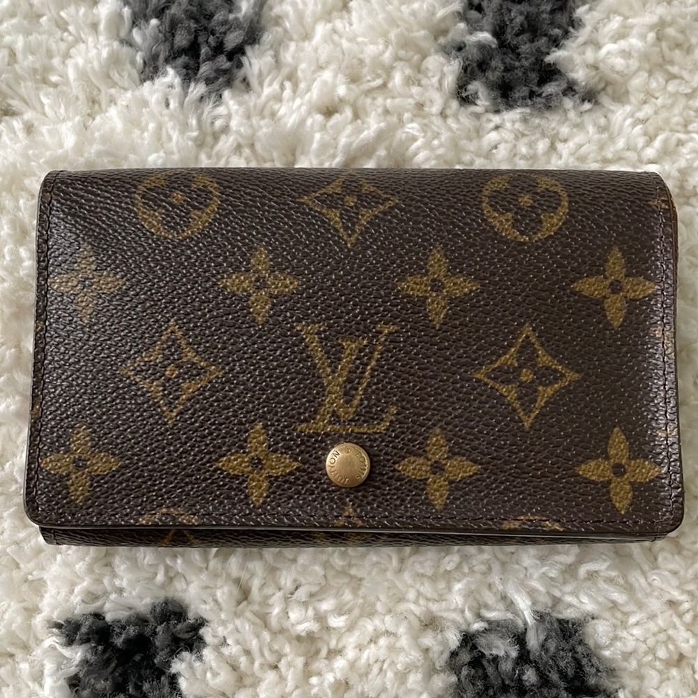 Louis Vuitton wallet.